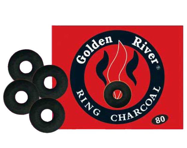Golden river ring charcoal 50mm quicklight charcoal